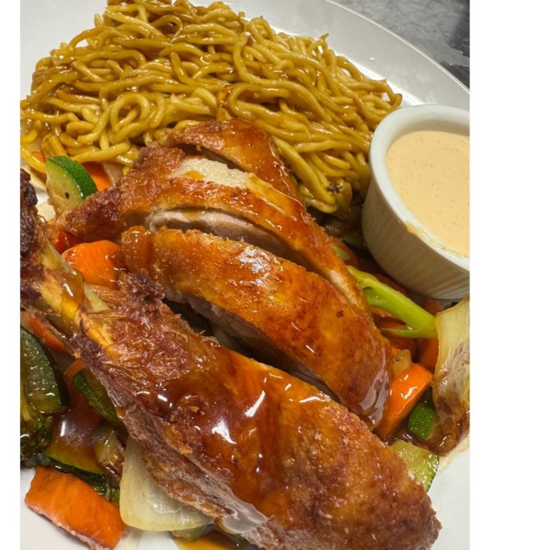 Hibachi Crispy Duck